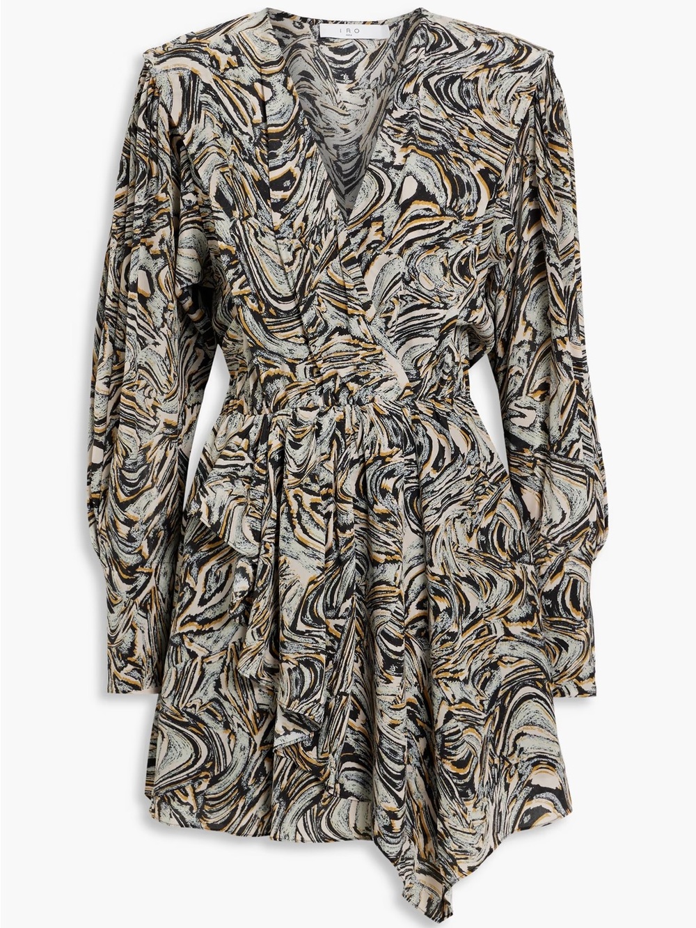 IRO Flamen Dress in Beige Multi